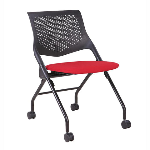 Cross Mesh Back Visitor Chair