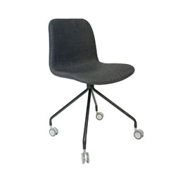 Emma Padded Seat Visitor Chair with Castors