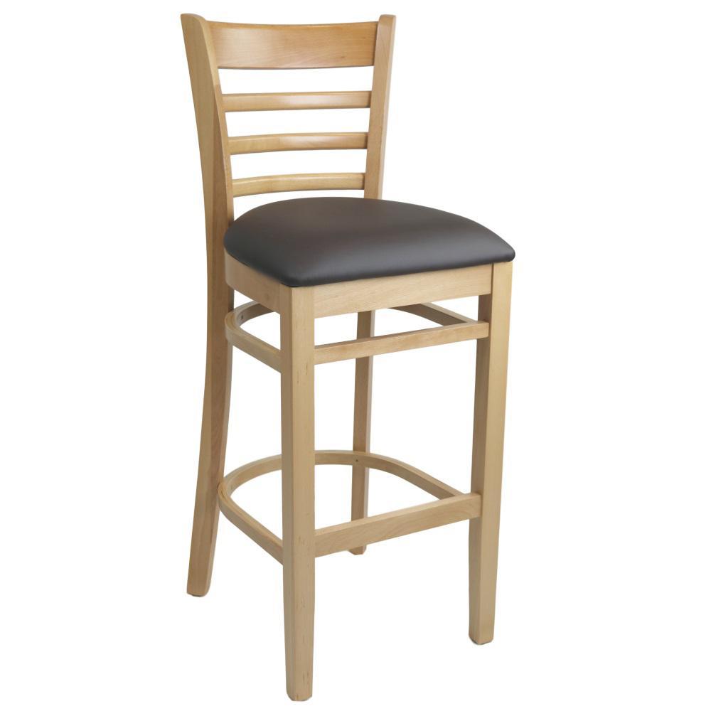 Florence Barstool with Vinyl Seat
