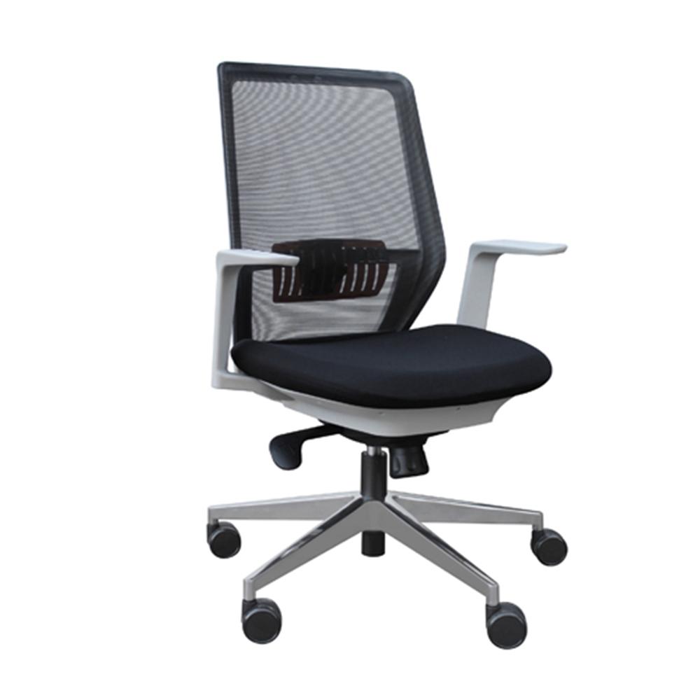 Glamour White Frame Mesh Back Premium Office Chair