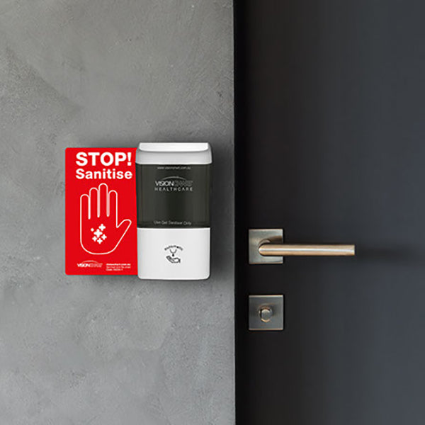 Hand Sanitiser Dispenser Wall Mount Unit