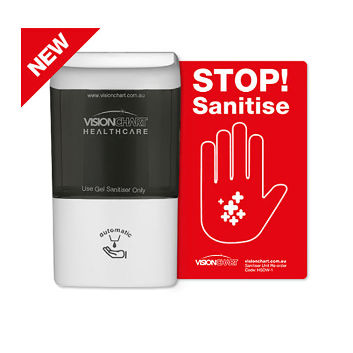 Hand Sanitiser Dispenser Wall Mount Unit