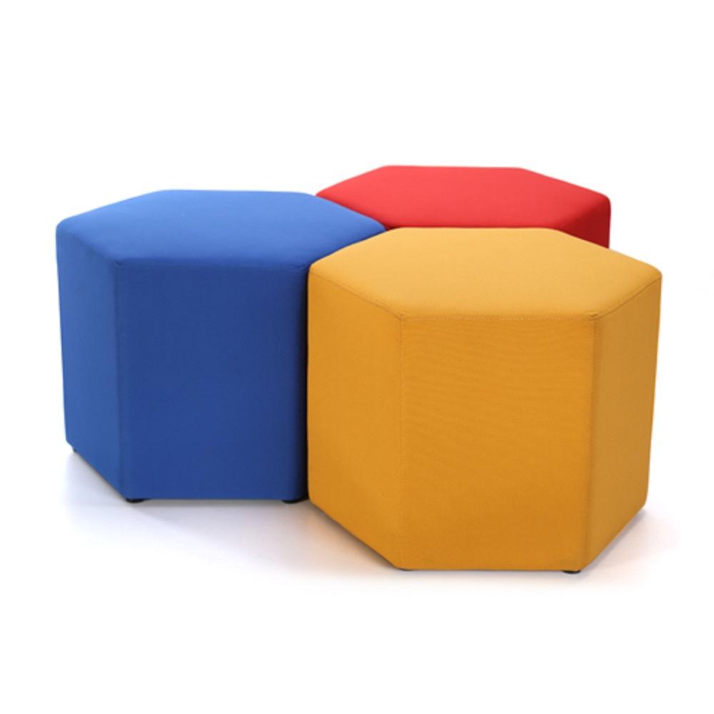 Hexagon Ottoman