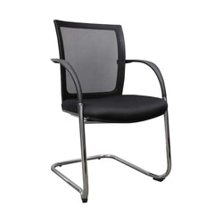 Jet Mesh Back Chrome Base Visitor Chair