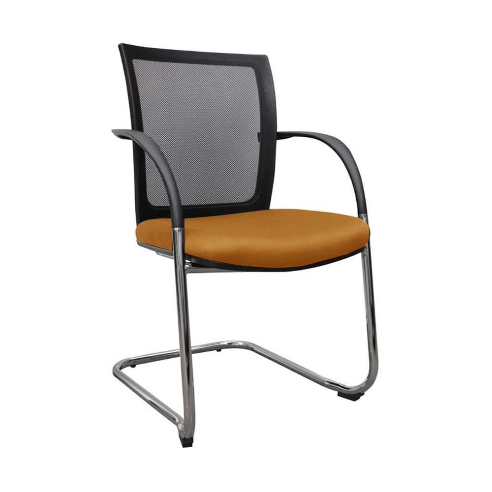 Jet Mesh Back Chrome Base Visitor Chair