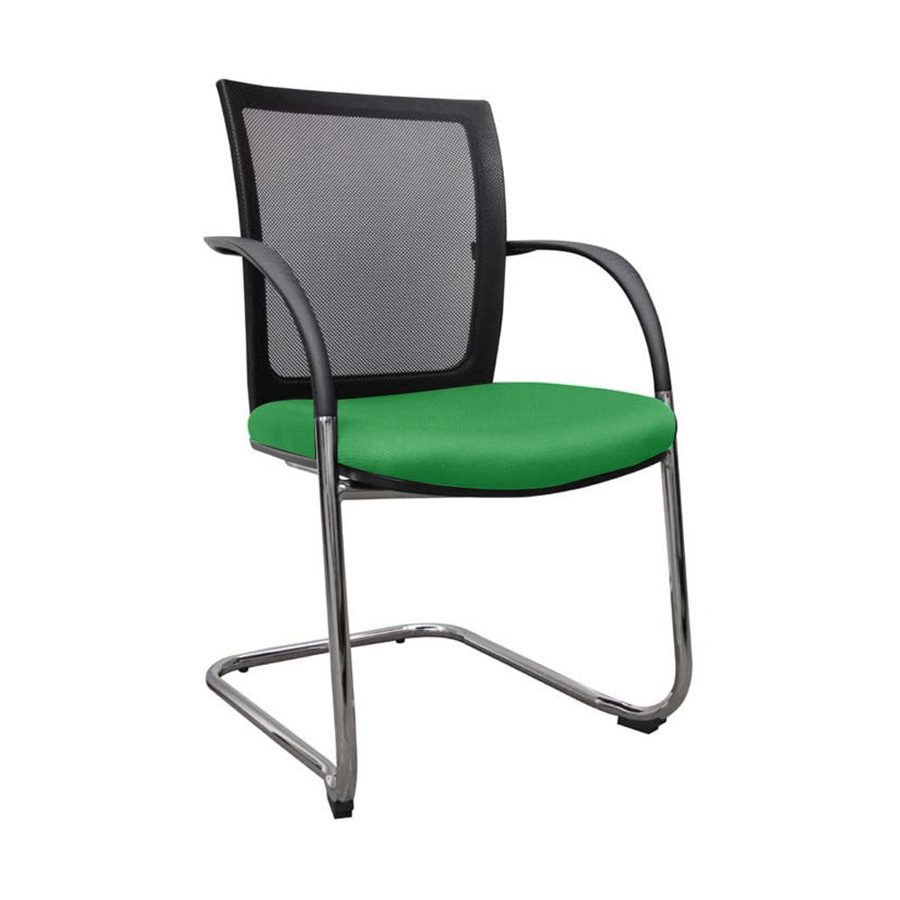 Jet Mesh Back Chrome Base Visitor Chair