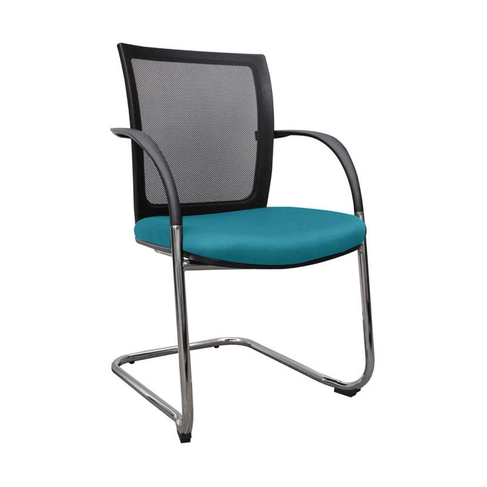 Jet Mesh Back Chrome Base Visitor Chair