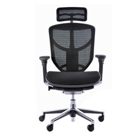 Kylie U Mesh Back Executive Chair with Headrest