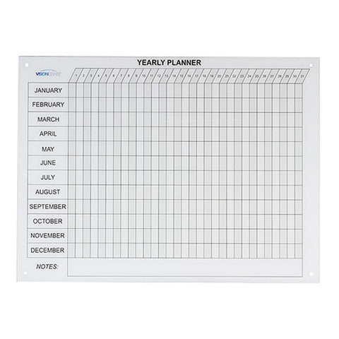 Magnetic Glass Year Planner