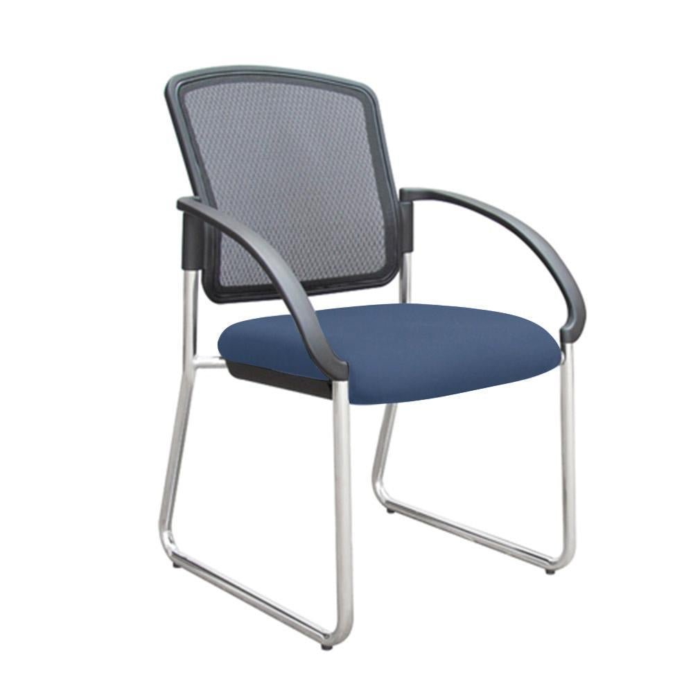 Max Mesh Back Visitor Chair with Arms