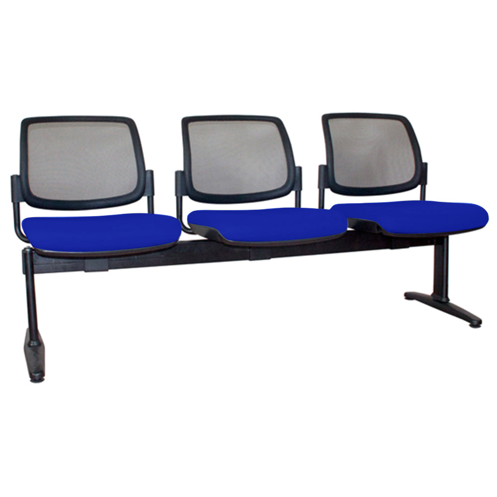 Maxi Mesh Back Three Seater Beam Chair