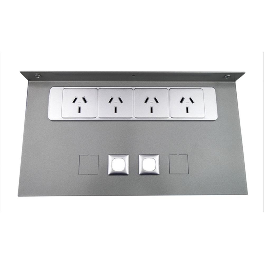 Vertical Dual Power Mounting Plate
