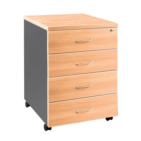 Mobile Pedestal 4 Drawers