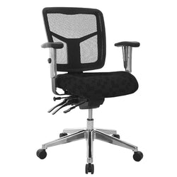 Multi Mesh Back Office Chair with Arms