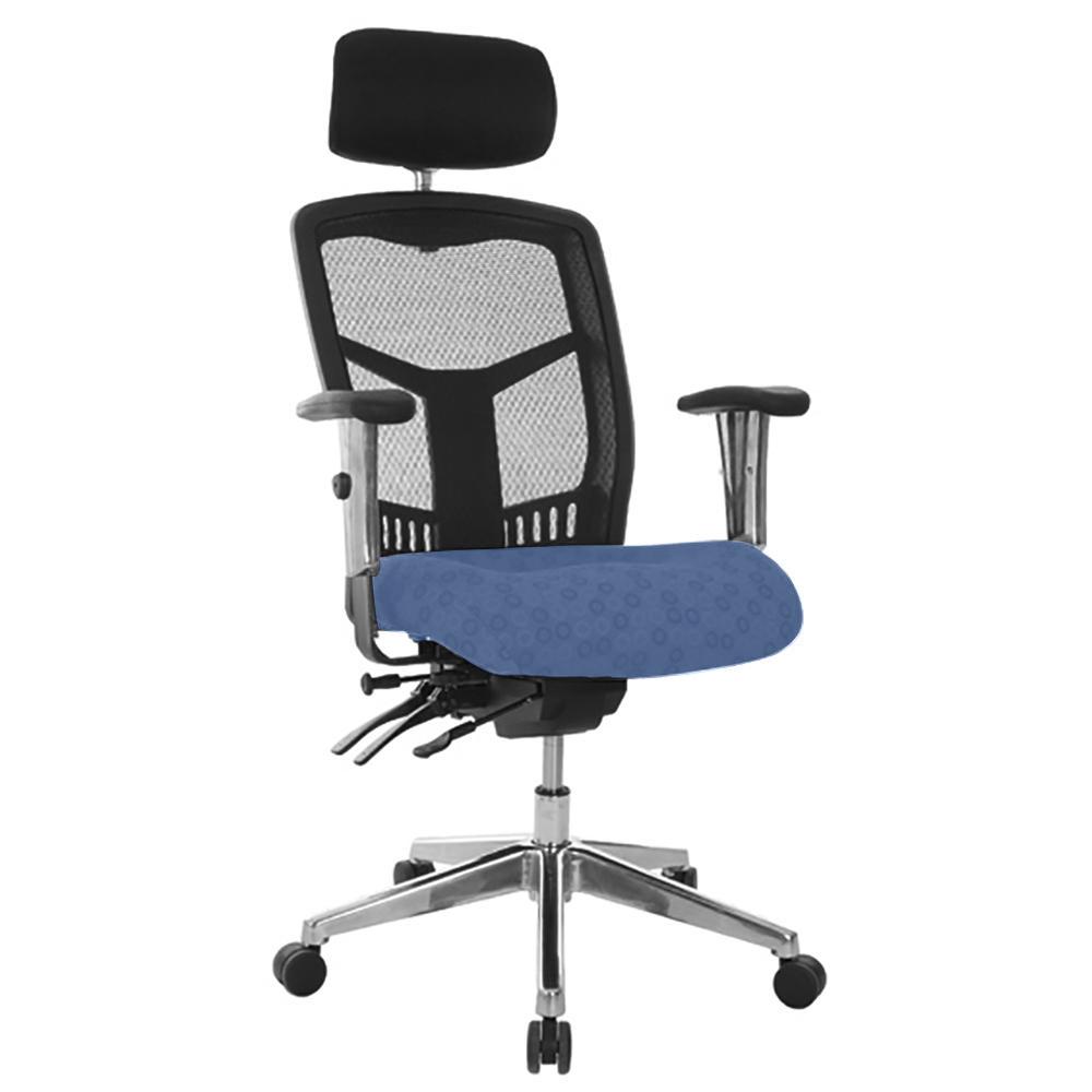 Multi Mesh High Back Office Chair with Arms