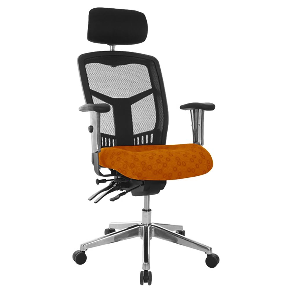 Multi Mesh High Back Office Chair with Arms