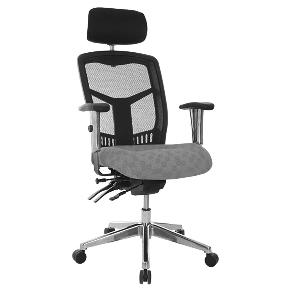 Multi Mesh High Back Office Chair with Arms