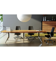 Novara Boardroom Table with Cable Tray