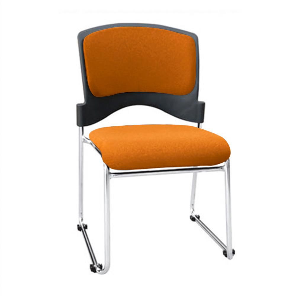 Plush Upholstered Visitor Chair
