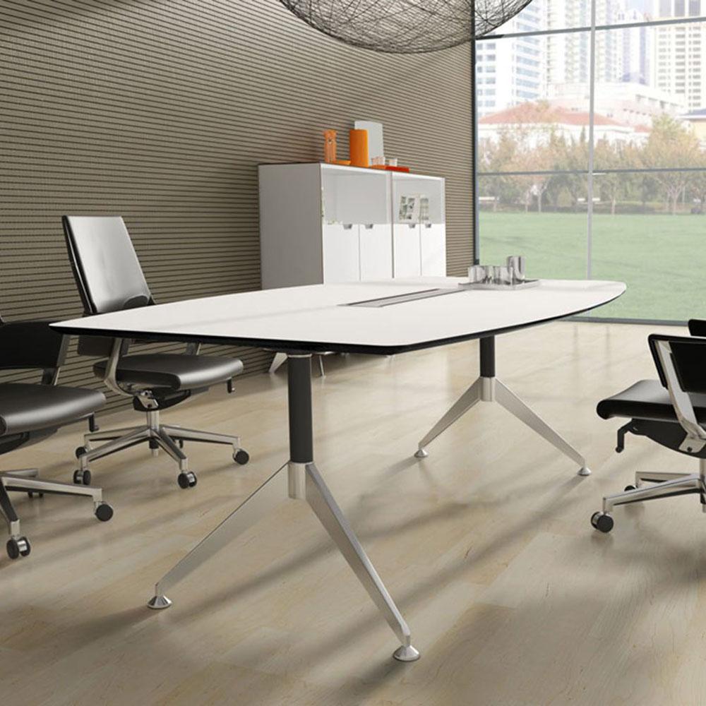 Potenza Boardroom Table with Cable Tray