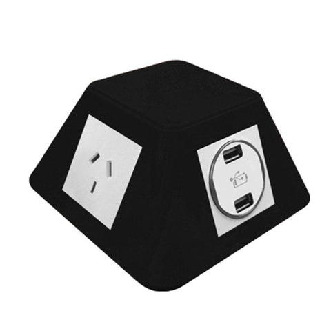 Pyramid On Desk Socket with Wireless Charger