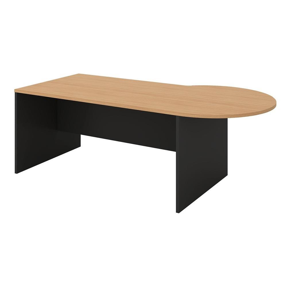 Quickship P Shape Desk | Werken Workspace Furniture
