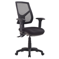 Rio Ergonomic Mesh High Back Office Chair with Arms