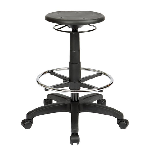 Round Adjustable Industrial Drafting Stool