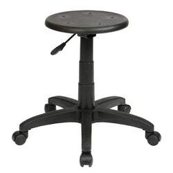 Round Industrial Stool with Lever