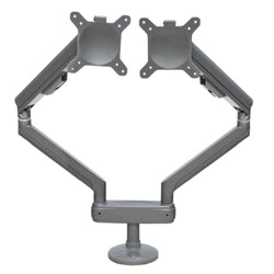 Spring Assisted Double Monitor Arm