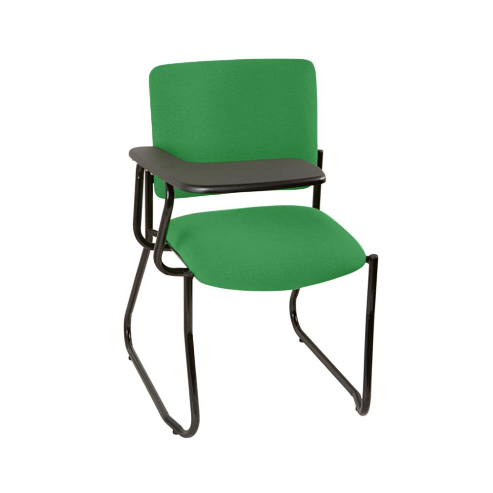 Vera High Back Sled Base Chair with Tablet Arms