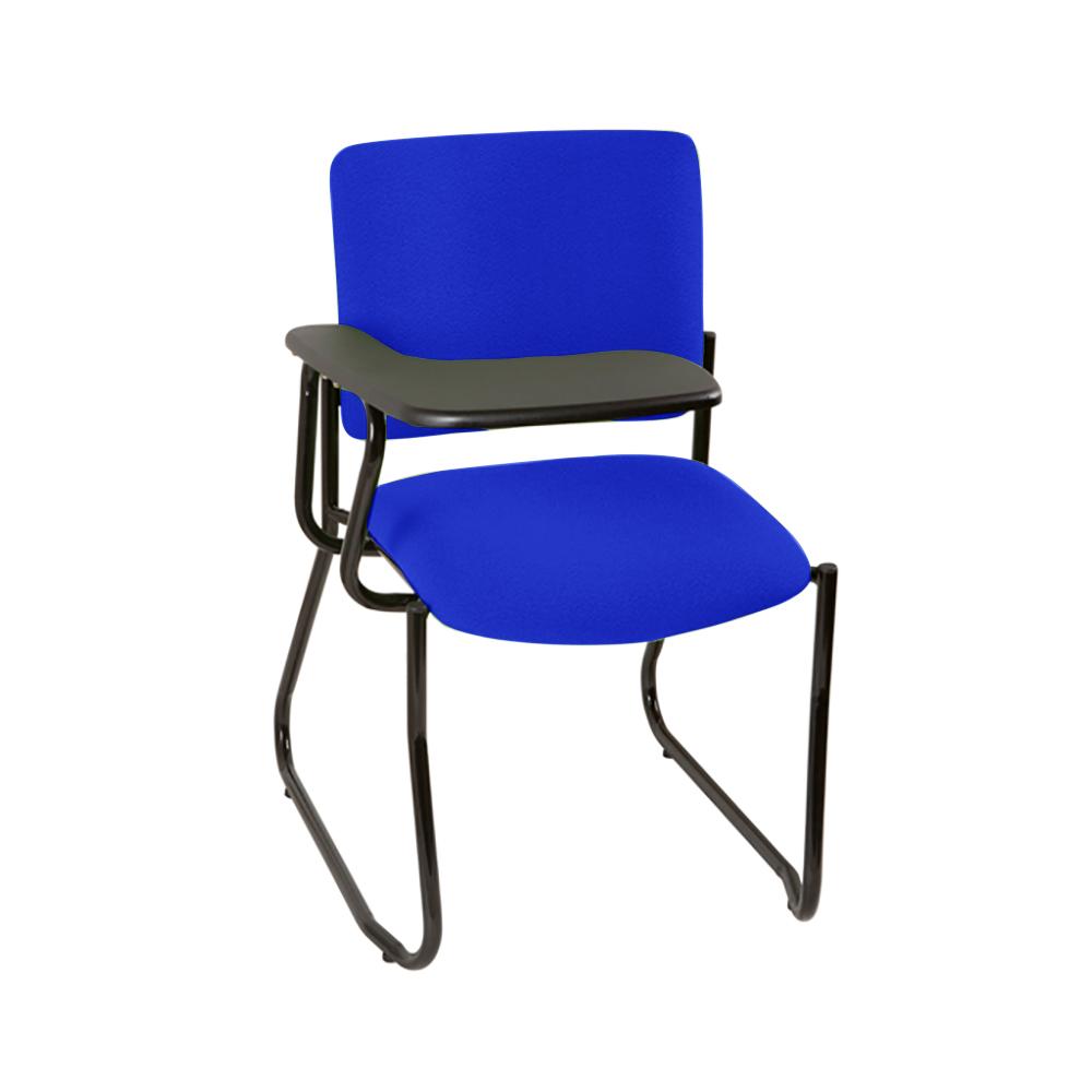 Vera High Back Sled Base Chair with Tablet Arms
