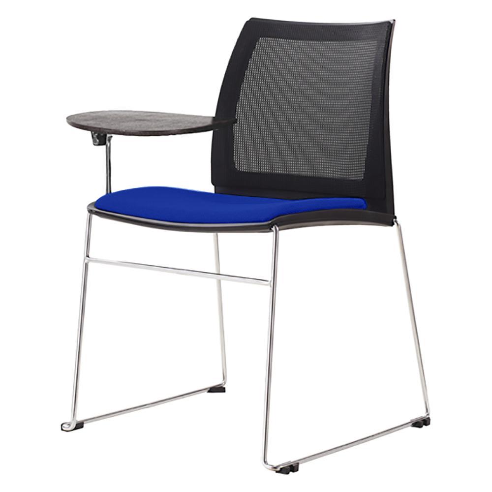 Vinn Mesh Back Training Chair with Tablet Arms