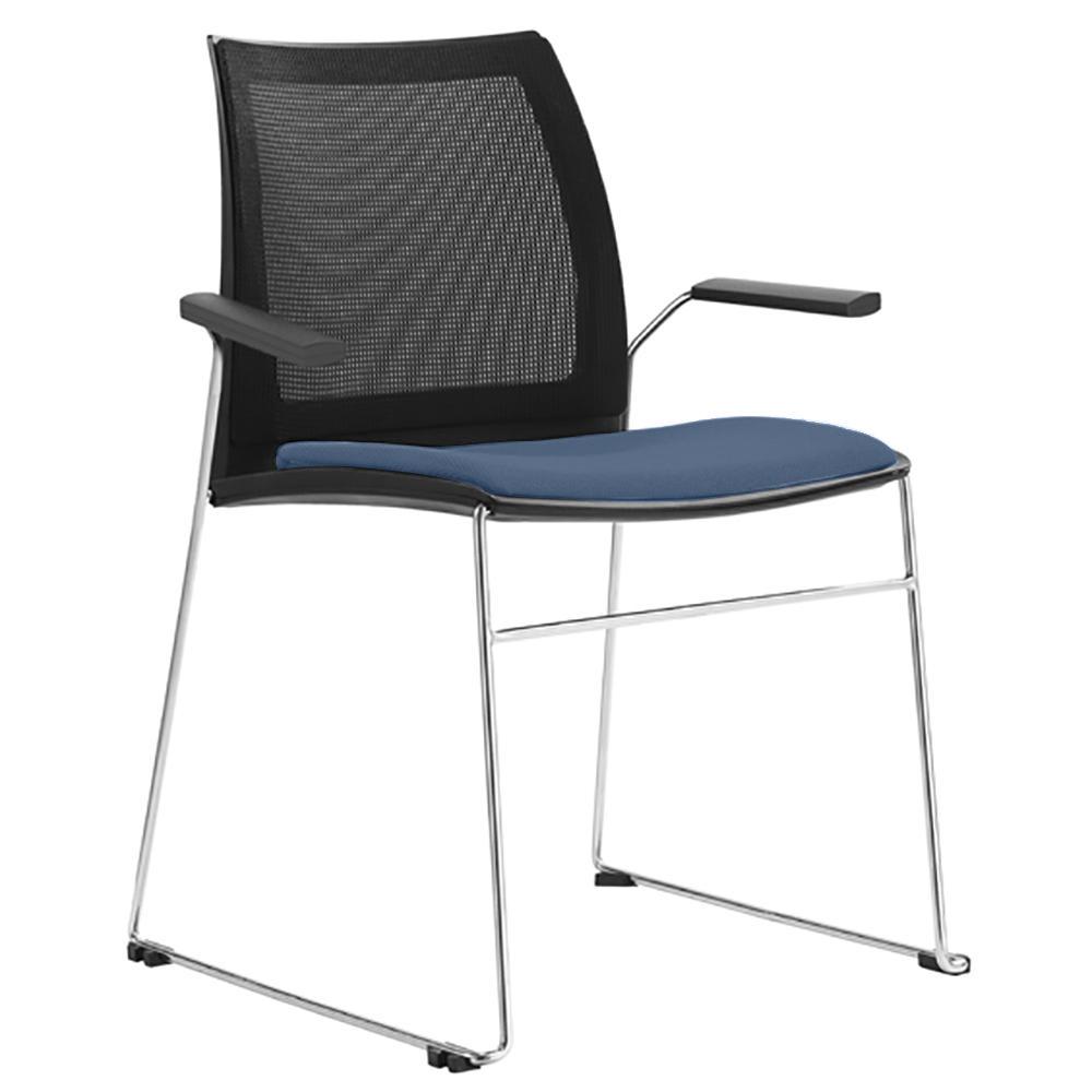 Vinn Mesh Back Visitor Chair with Arms